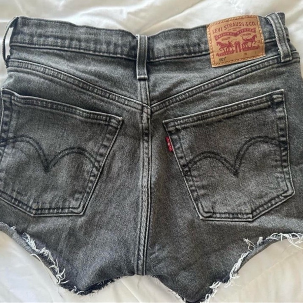 Levi’s high waisted shorts